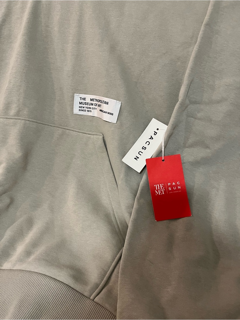 "The Met-Metropolitan Measeum Of Art" Hoodie NEW WITH TAGS - Picture 6 of 7